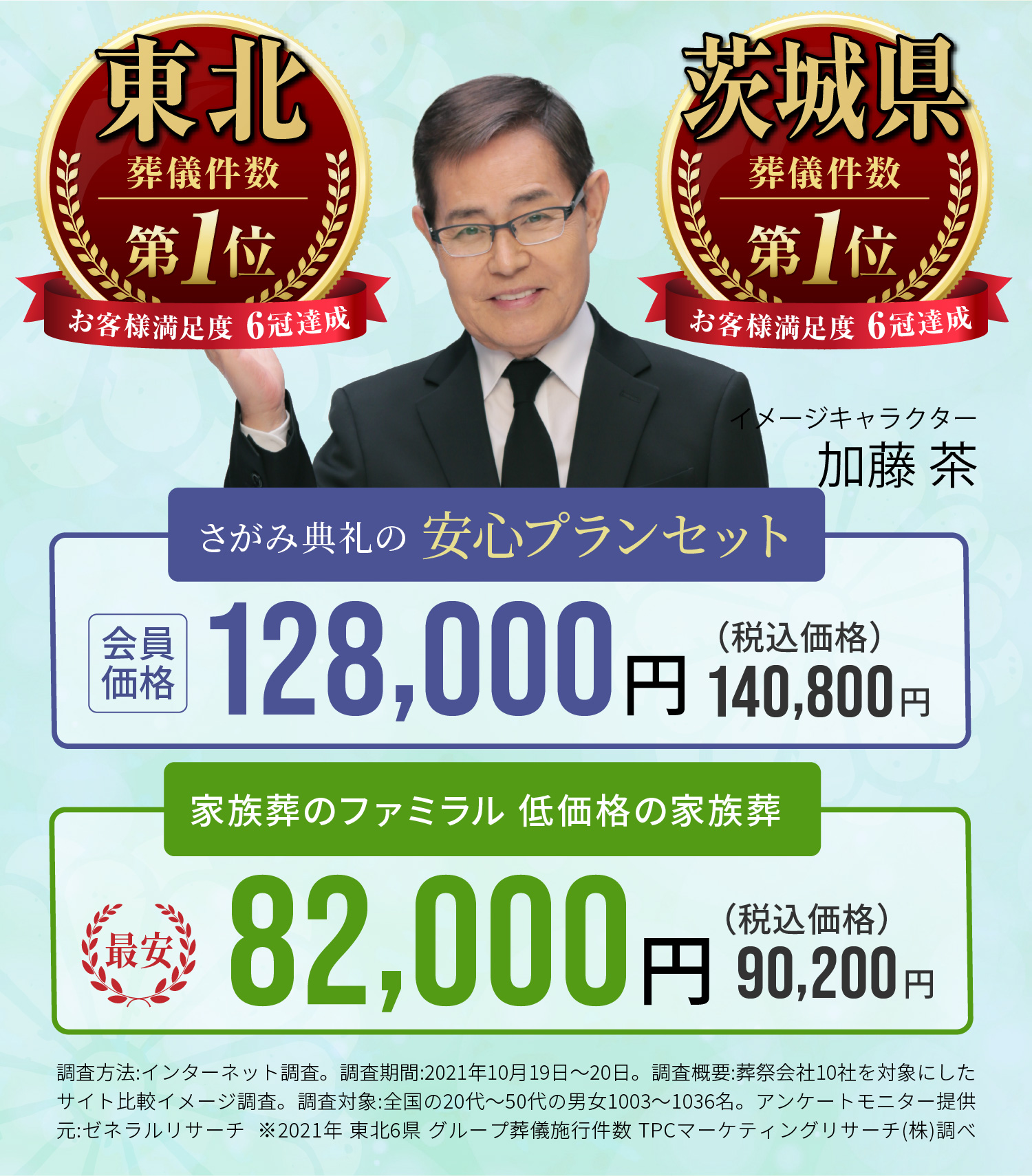 おかげさまで満足度No.1 6冠達成